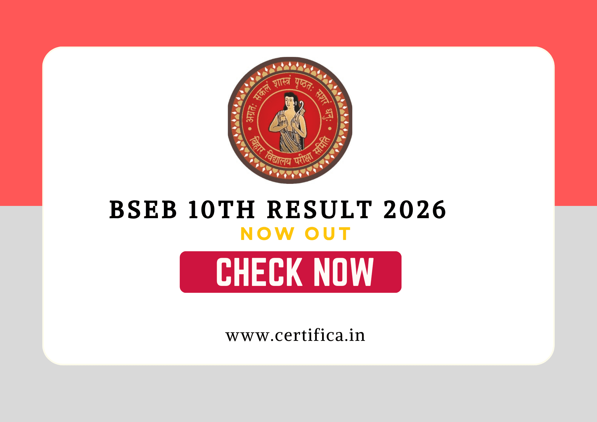 BSEB Matric Result 2026 Out — Check Bihar Board 10th Result Now @ matricbiharboard.com