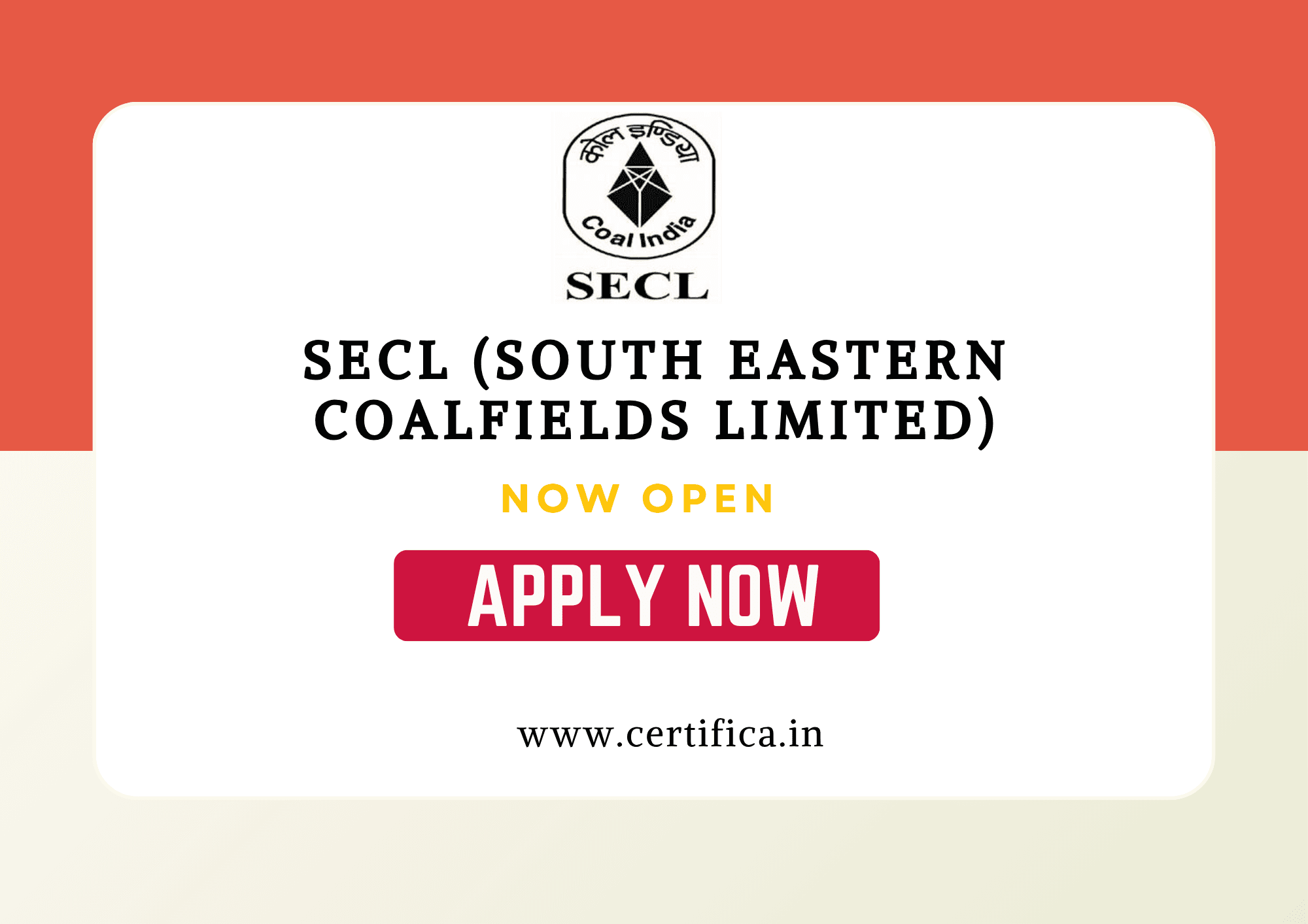 SECL Mining Sirdar, Surveyor & Assistant Foreman Recruitment 2026