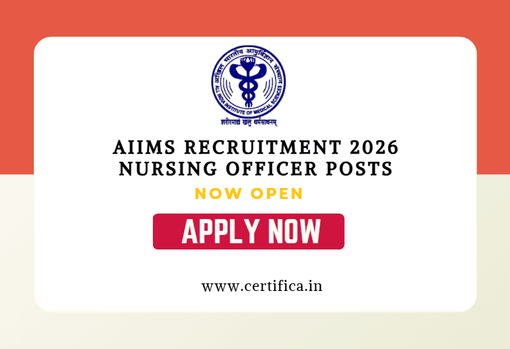 AIIMS Nursing Officer Recruitment 2026 —