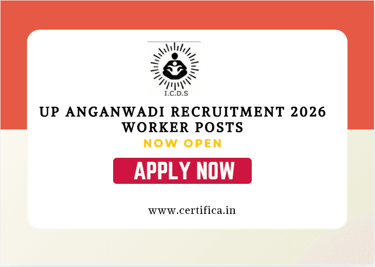 UP Anganwadi Recruitment 2026 — Apply Online for Worker Posts District Wise