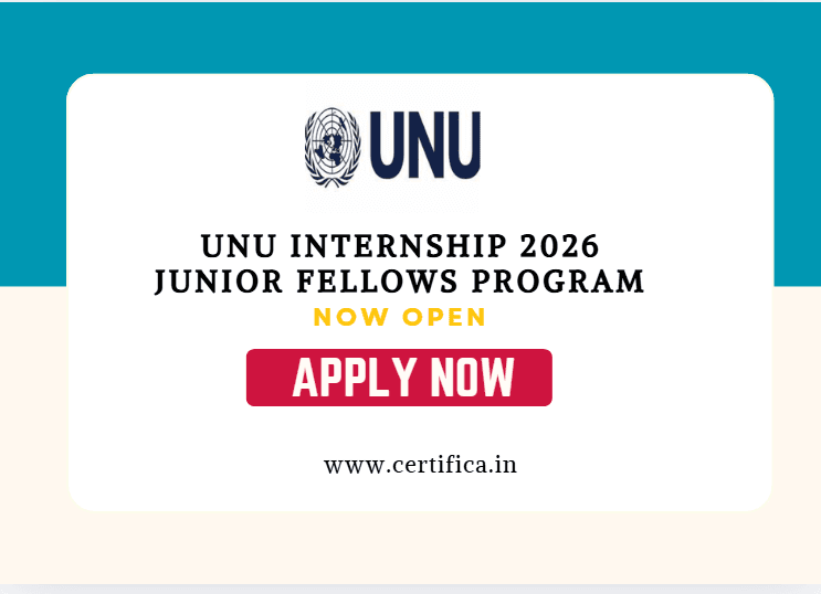 UNU Junior Fellows Internship 2026 in Tokyo, Japan – Paid