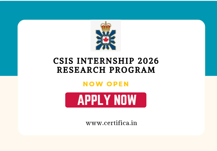 CSIS Research Internship 2026 in Washington DC, USA – Paid