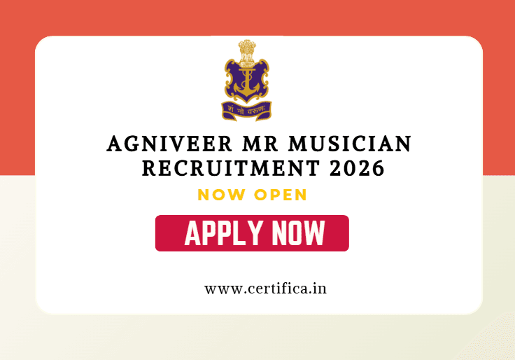 Indian Navy Agniveer MR Musician Recruitment 2026 – Apply Online