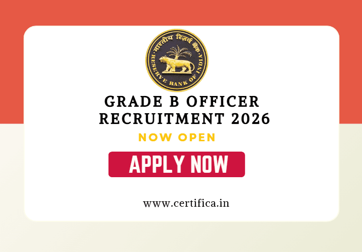 RBI Grade B Officer Recruitment 2026 – Apply Online for 60 Posts