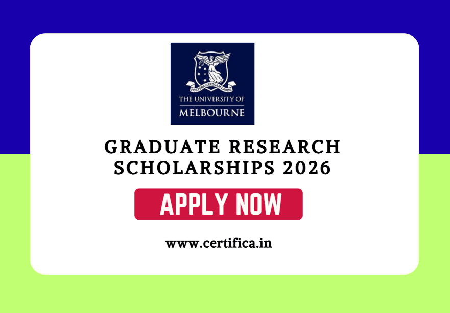 University of Melbourne Graduate Research Scholarships 2026 (Australia) – Fully Funded