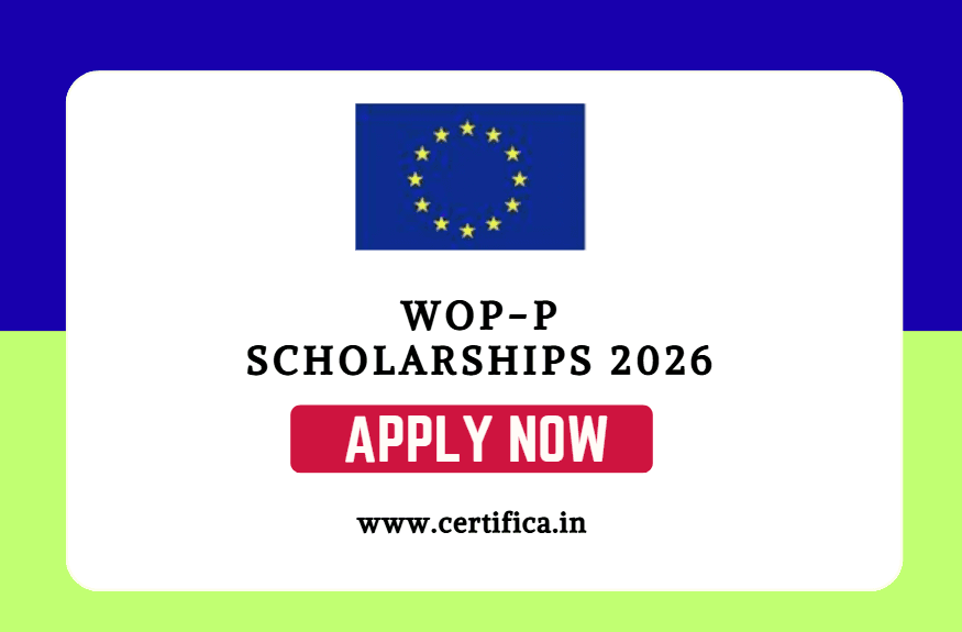 Erasmus Mundus WOP-P Scholarships 2026 (Europe) – Fully Funded