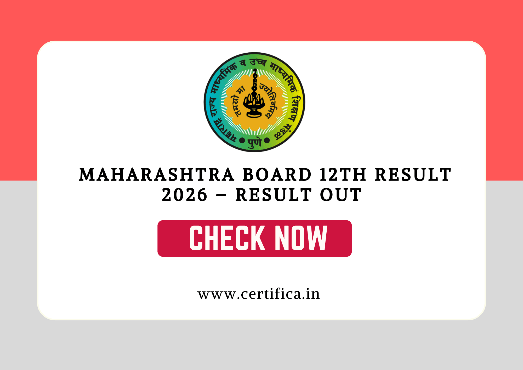 Maharashtra Board MSBSHSE HSC Class 12th Result 2026