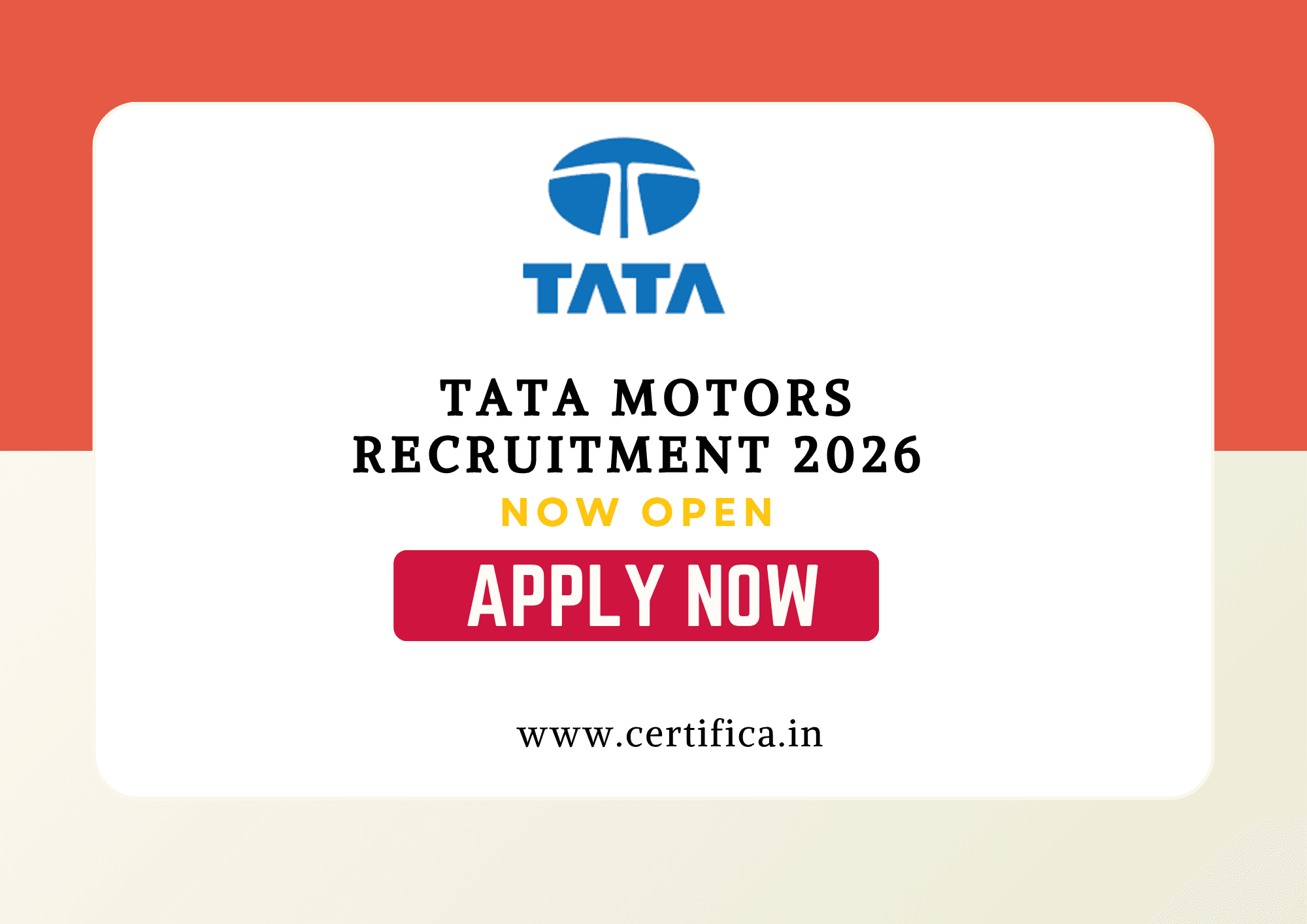 Tata Motors Graduate Apprentice Trainee (GAT) 2026