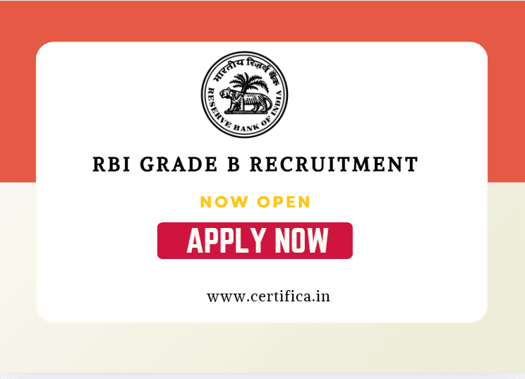 RBI Grade B Recruitment 2026