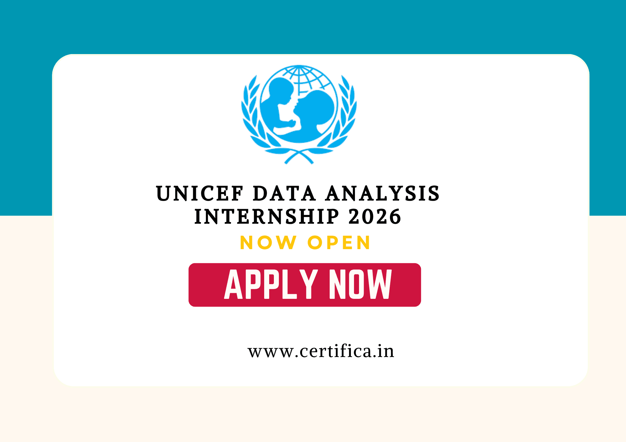 UNICEF Child Data Analysis Internship 2026 in Florence Italy – Paid