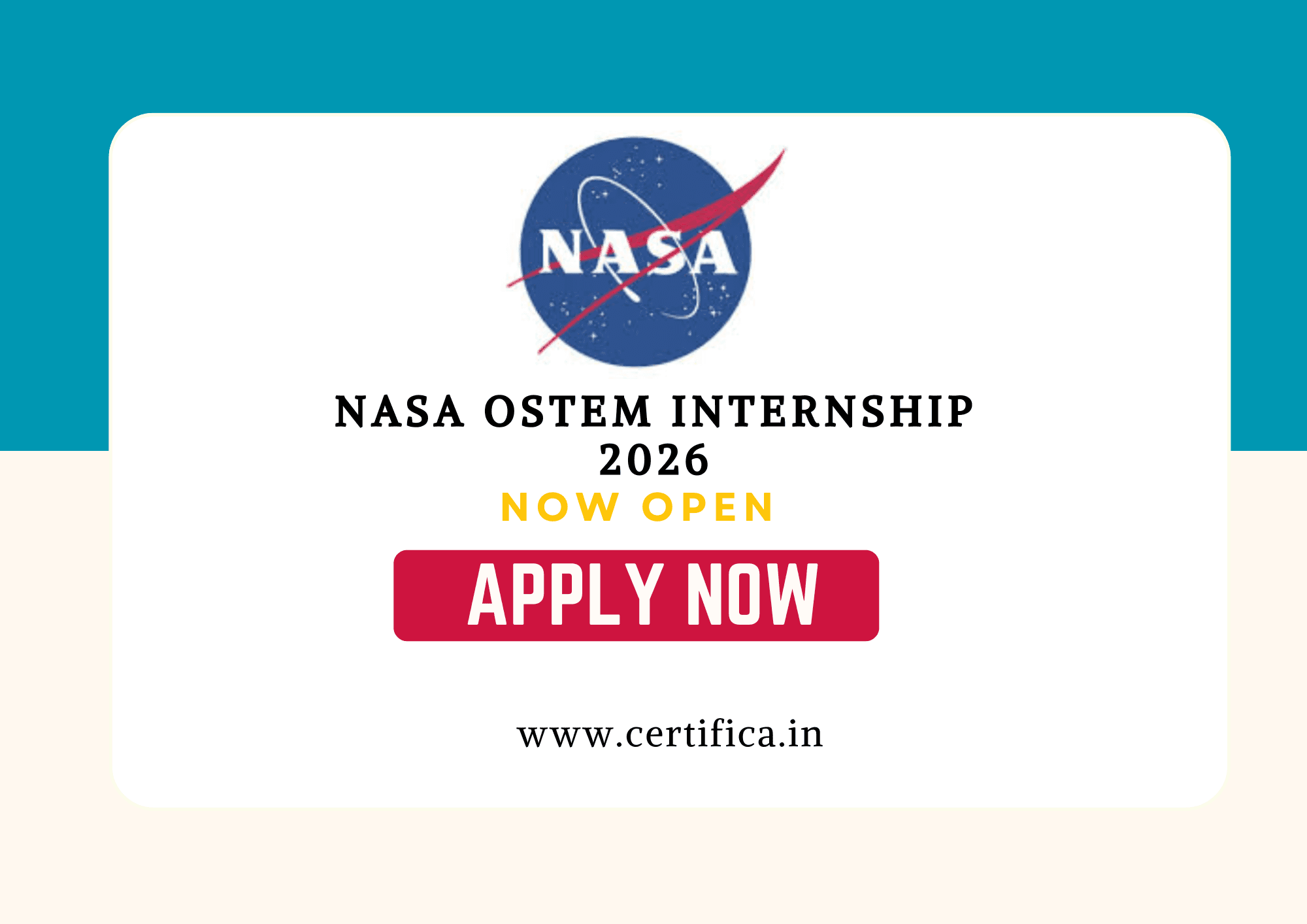 NASA OSTEM Internship 2026 (Fall Session) – Paid