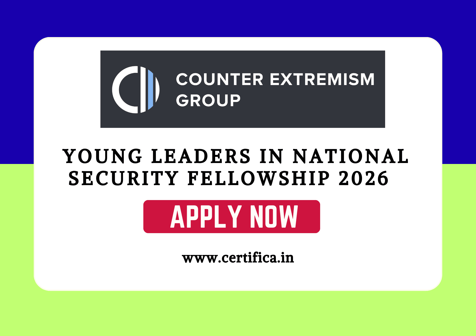 Young Leaders in National Security Fellowship 2026 in UK (Fully Funded)