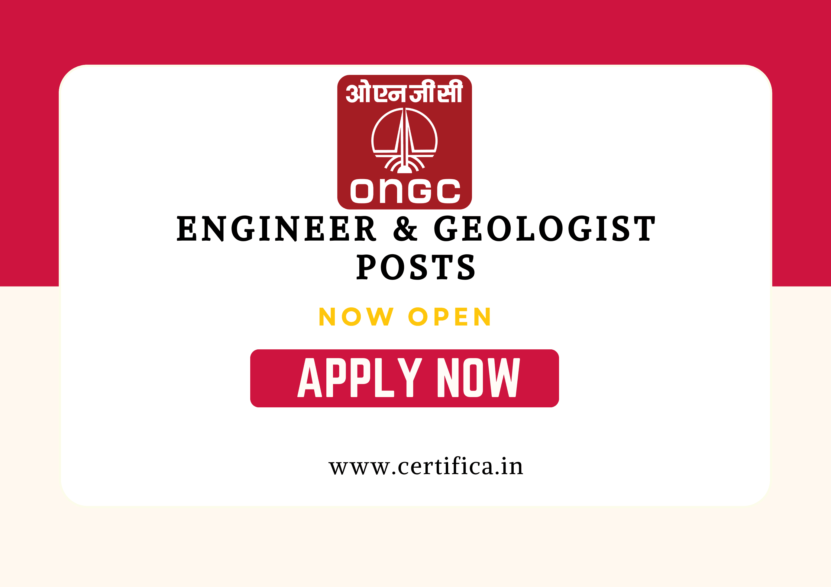 ONGC E1 Recruitment 2026 — 52 Geologist & Engineer Posts